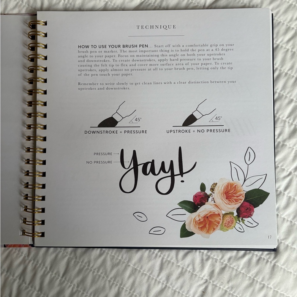 Modern Calligraphy & Hand Lettering for Beginners Book - Picture 2 of 4